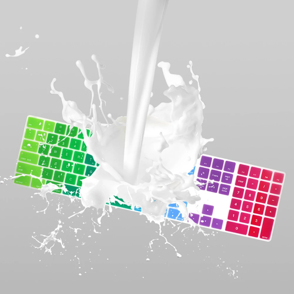 

Colorful Silicon Keyboard Cover Laptop Skin Notebook Protector For 11" 13" 15" Macbook Air Pro Retina