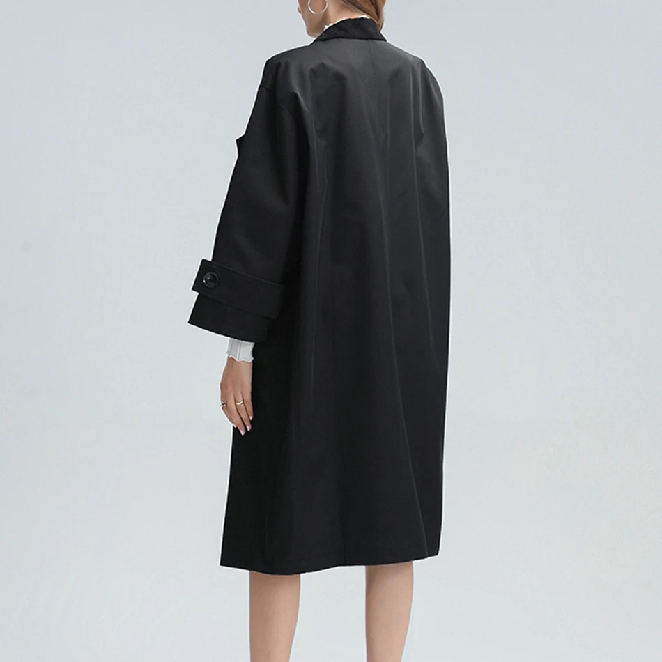 Women'S High Collar Long Sleeve Waist Wide Loose Casual Elegant Windbreaker Plus Size Windbreaker Women 2021 Trend
Women'S High Collar Long Sleeve Waist Wide Loose Casual Elegant Windbreaker Plus Size Windbreaker Women 2021 Trend
