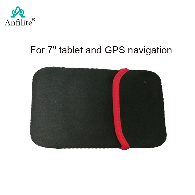 Anfilite Бесплатная доставка 7 дюймов мягкая сумка чехол для планшет и gps навигация -