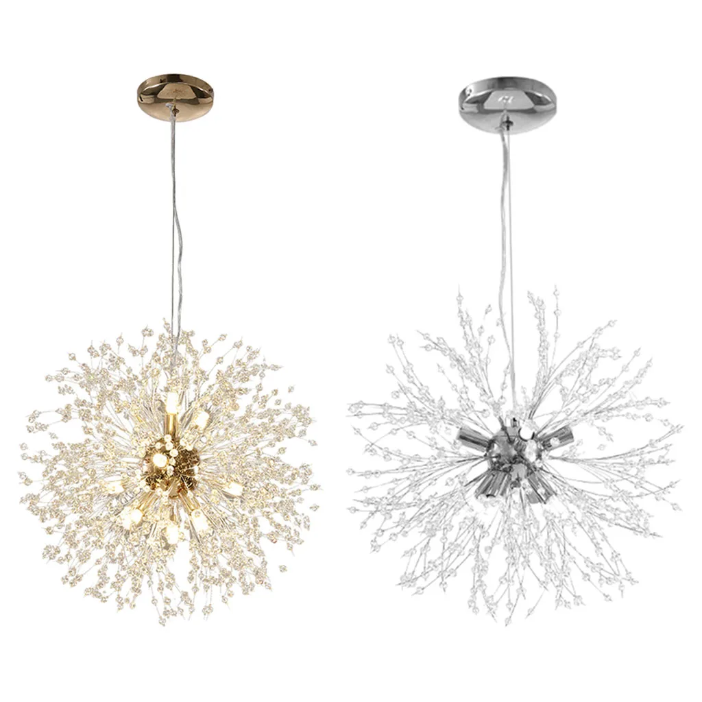 Modern Sputnik Chandelier, Dandel ion Light Crystal Hanging Pendant Light Fixture - 8 Lights
Modern Sputnik Chandelier, Dandel ion Light Crystal Hanging Pendant Light Fixture - 8 Lights