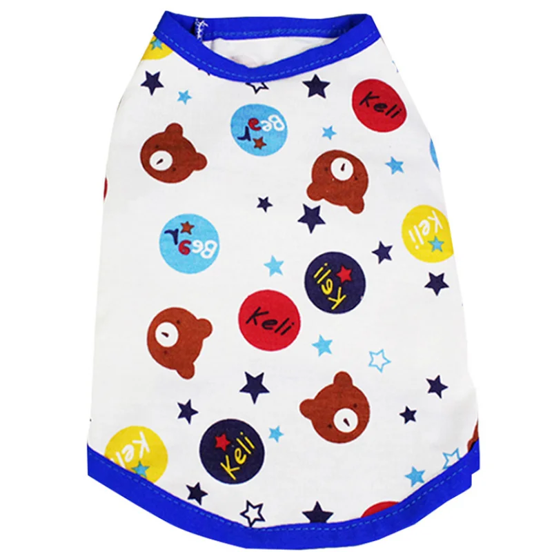 2021 New Pattern Pet Cartoon Spring and Summer Small Dog Clothing French Bulldog Teddy Poodle Cat Vest Pet Clothing
2021 New Pattern Pet Cartoon Spring and Summer Small Dog Clothing French Bulldog Teddy Poodle Cat Vest Pet Clothing