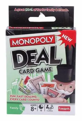 Английская версия Монополия Сделка Карточная игра карточная Игрушка