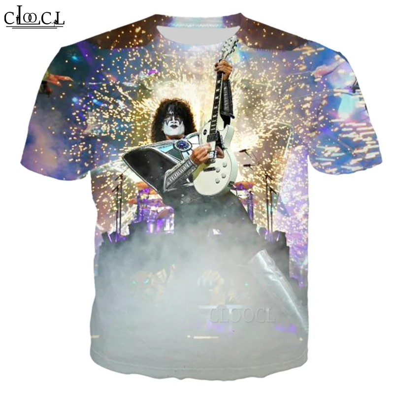 HX Popular Rock Singer KISS Band 3D Print Fashion Harajuku Men's Clothing Fashion Men Women Casual Harajuku Tops Drop Shipping
HX Popular Rock Singer KISS Band 3D Print Fashion Harajuku Men's Clothing Fashion Men Women Casual Harajuku Tops Drop Shipping
