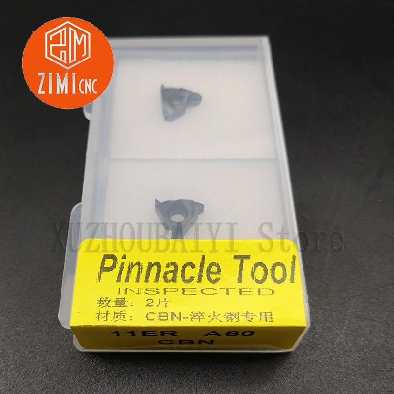 2pcs 11ER A60 CBN diamond blade cubic boron nitride blade processing steel hard alloy quenched material threaded blade
2pcs 11ER A60 CBN diamond blade cubic boron nitride blade processing steel hard alloy quenched material threaded blade