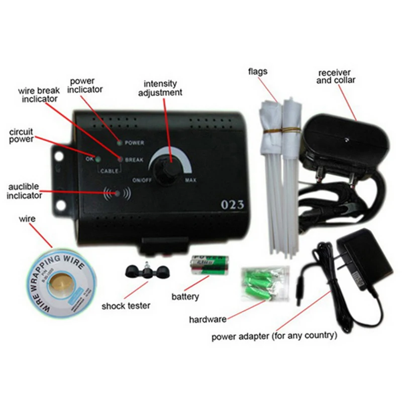 Electronic Fence Receiver Collar for 023 023B W227 W227B In-ground Pet Dog Electric Fence Electronic Training Collar Accessories
Electronic Fence Receiver Collar for 023 023B W227 W227B In-ground Pet Dog Electric Fence Electronic Training Collar Accessories
