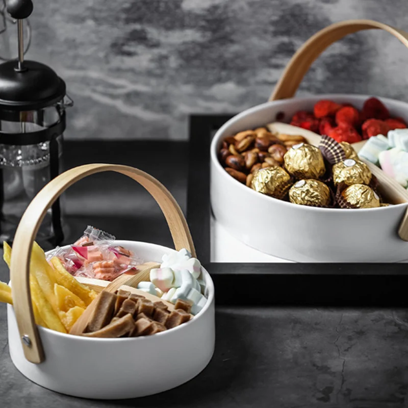 Portable Ceramic Glass Dried Fruit Basket Dried Fruit Box Divided Fruit Plate Snack Candy Melon Seed Snack Divider Platter
Portable Ceramic Glass Dried Fruit Basket Dried Fruit Box Divided Fruit Plate Snack Candy Melon Seed Snack Divider Platter