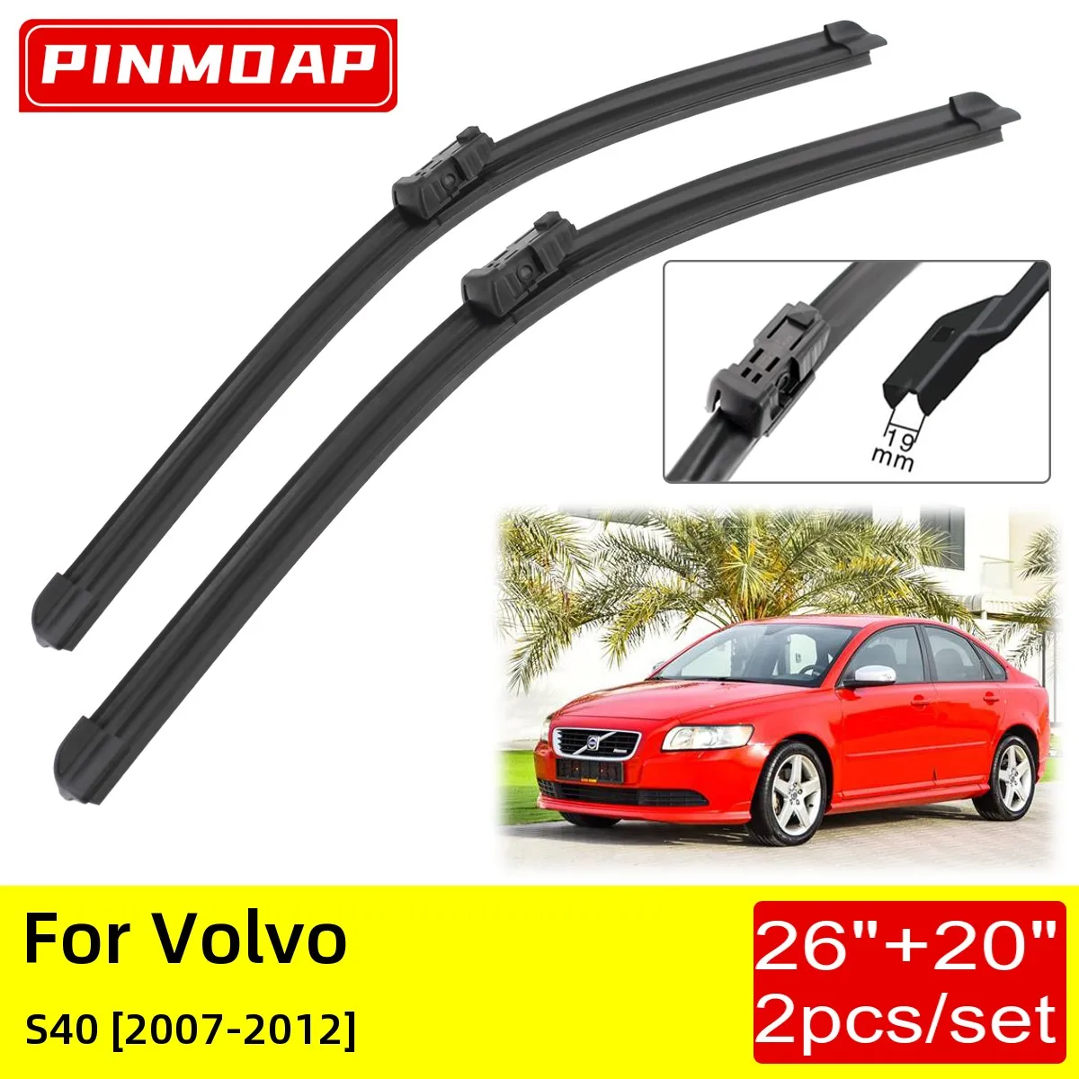 Щетки стеклоочистителя передние для Volvo S40 2007 2008 2009 2010 2011 2012 26 + 20 дюймов
Щетки стеклоочистителя передние для Volvo S40 2007 2008 2009 2010 2011 2012 26 + 20 дюймов