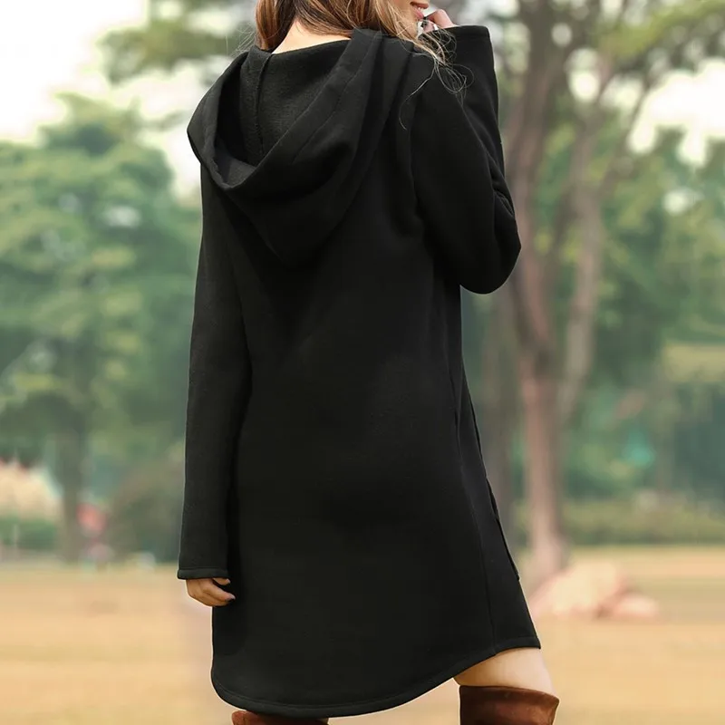 2021 Women's Solid Color Long Hoodies Fashion Girl's Loose Hoodies Dresses Korean Style Casual Long Sleeve Hooded Sweatshirts
2021 Women's Solid Color Long Hoodies Fashion Girl's Loose Hoodies Dresses Korean Style Casual Long Sleeve Hooded Sweatshirts