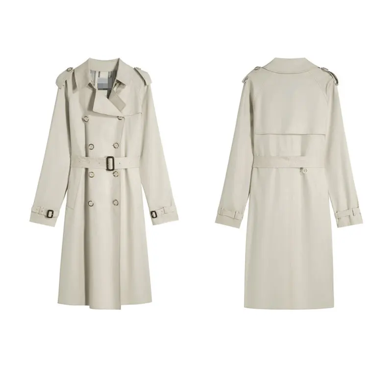 Women's Trench Coat Solid Women's Autumn Coat Loose Women's Light Windbreakers Pockets Sashes Button Women's Winter Coats 2021
Women's Trench Coat Solid Women's Autumn Coat Loose Women's Light Windbreakers Pockets Sashes Button Women's Winter Coats 2021