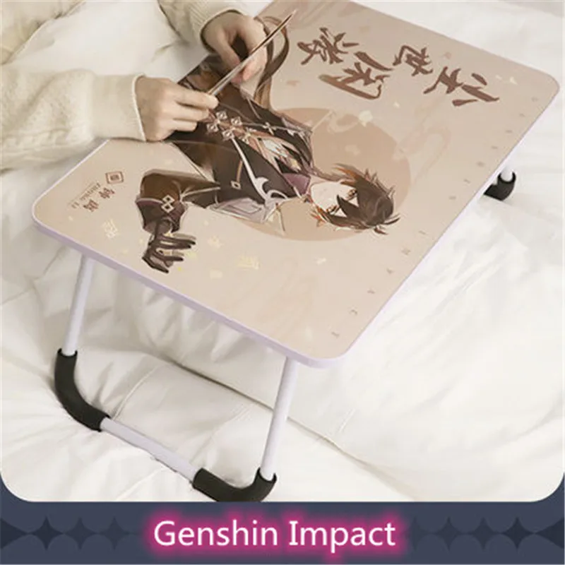 Anime Accessories Game Genshin Impact Cosplay Decoration Project ZhongLi Keqing Portable Computer Desk Fiber Folding Table Gifts
Anime Accessories Game Genshin Impact Cosplay Decoration Project ZhongLi Keqing Portable Computer Desk Fiber Folding Table Gifts