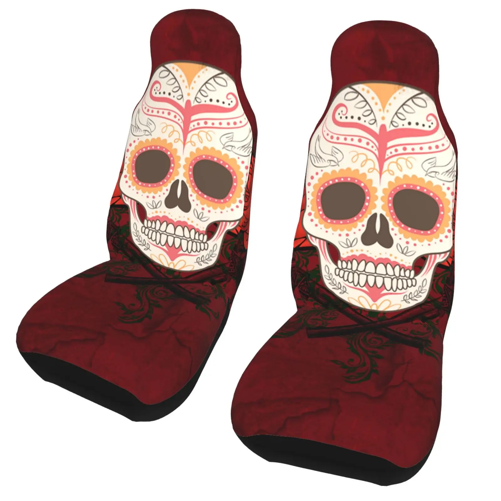 1/2PCS Automobile Seat Cover Day of The Dead Printing Car Seat Set Protector Saiyan Cushion Full Cover Universal Fits Most Cars
1/2PCS Automobile Seat Cover Day of The Dead Printing Car Seat Set Protector Saiyan Cushion Full Cover Universal Fits Most Cars