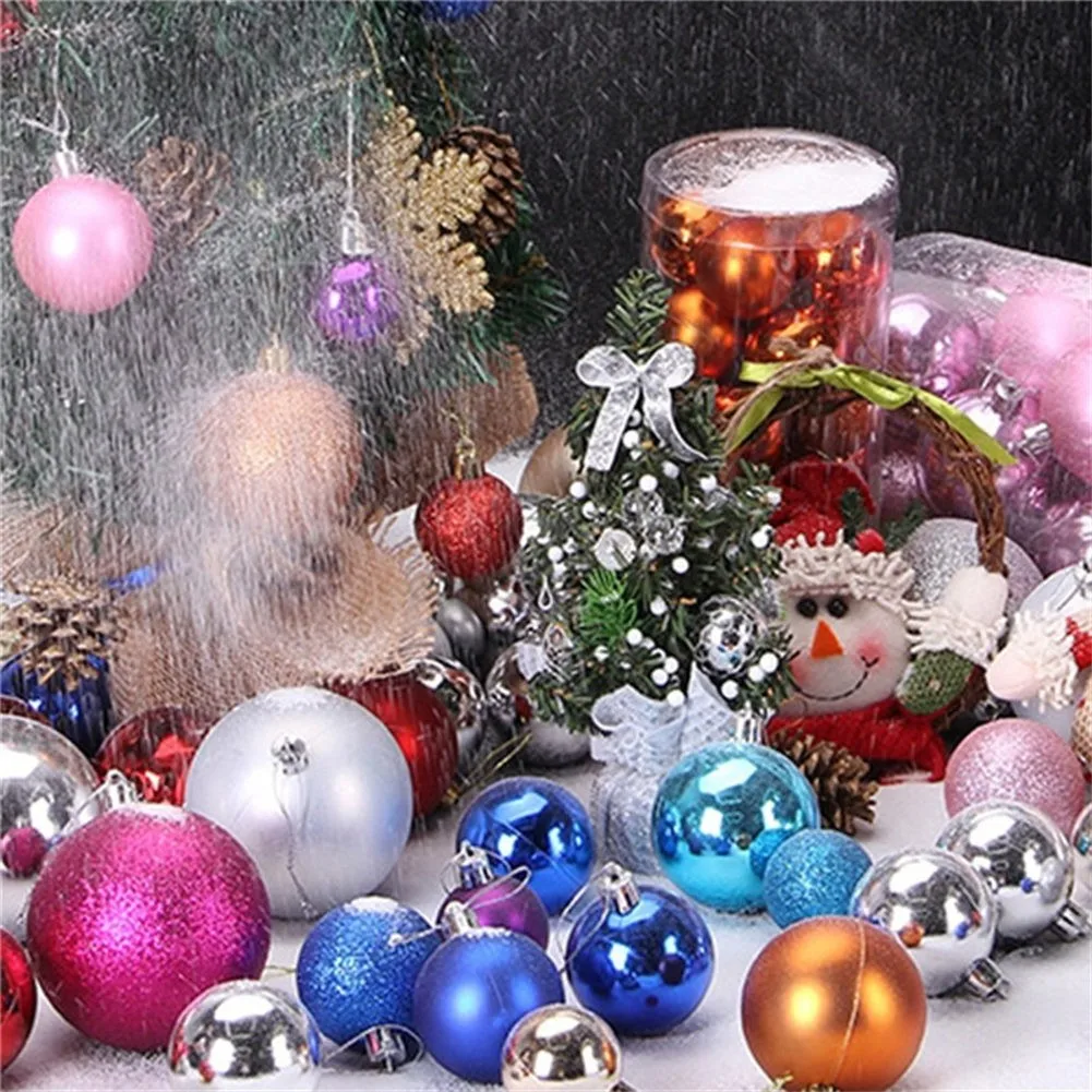 24Pc 3CM Christmas Balls Ornaments For Xmas Tree Mini Shatterproof Multiple Colour Hanging Ball Holiday Wedding Party Decoration
24Pc 3CM Christmas Balls Ornaments For Xmas Tree Mini Shatterproof Multiple Colour Hanging Ball Holiday Wedding Party Decoration
