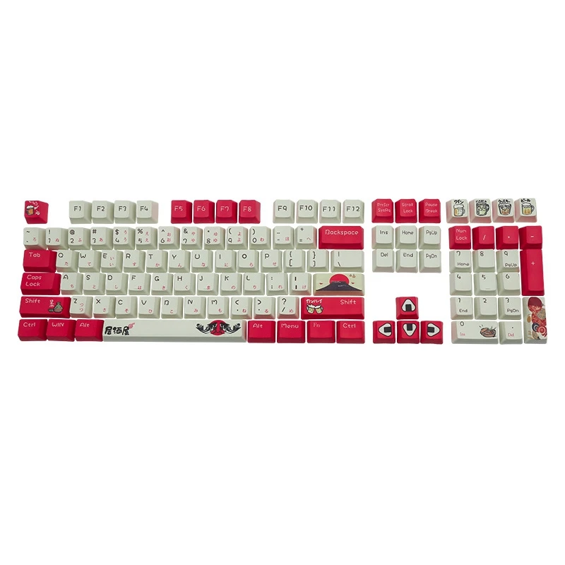 Sublimation-Izakaya PBT Opaque Keycap Personality 108 Key Keycap Cross-Shaped Keycap X Structure Technology
Sublimation-Izakaya PBT Opaque Keycap Personality 108 Key Keycap Cross-Shaped Keycap X Structure Technology