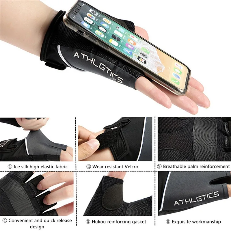 Professional Fitness Gloves Non-Slip Yoga Exercise Half Finger Men Women Power Weight Lifting Hand Protector Cycling Accessory
Professional Fitness Gloves Non-Slip Yoga Exercise Half Finger Men Women Power Weight Lifting Hand Protector Cycling Accessory