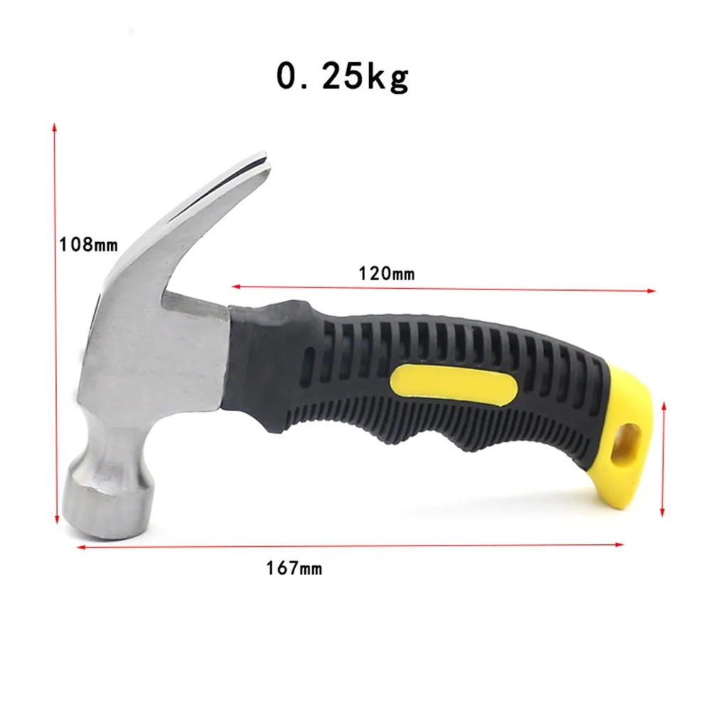 8OZ Mini Stubby Claw Hammer Fiberglass Handle Small Stubby Hammers Nails Tool Decoration Hand Tools New Arrival Fast Shipping
8OZ Mini Stubby Claw Hammer Fiberglass Handle Small Stubby Hammers Nails Tool Decoration Hand Tools New Arrival Fast Shipping