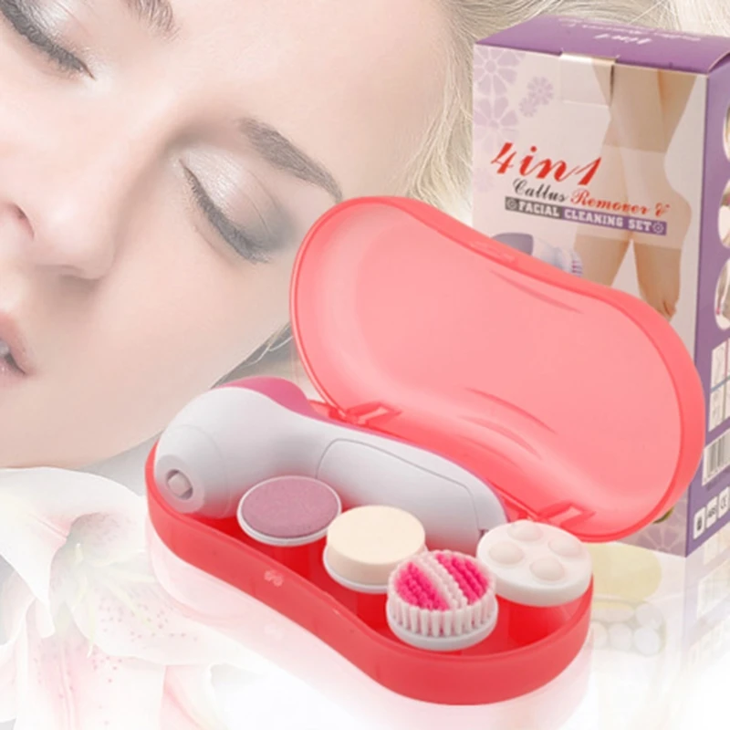 Q1QD 4 in 1 Face Massager Rotating Brush Electric Wash Machine Facial Pore Cleaner
Q1QD 4 in 1 Face Massager Rotating Brush Electric Wash Machine Facial Pore Cleaner
