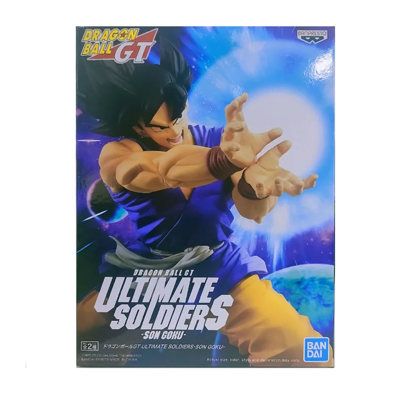 18CM Bandai Anime Dragon Ball GT Ultimate Warrior Son Goku Turtle Qigong Black Hair Original Scenery Figure Toy Birthday Gift
18CM Bandai Anime Dragon Ball GT Ultimate Warrior Son Goku Turtle Qigong Black Hair Original Scenery Figure Toy Birthday Gift
