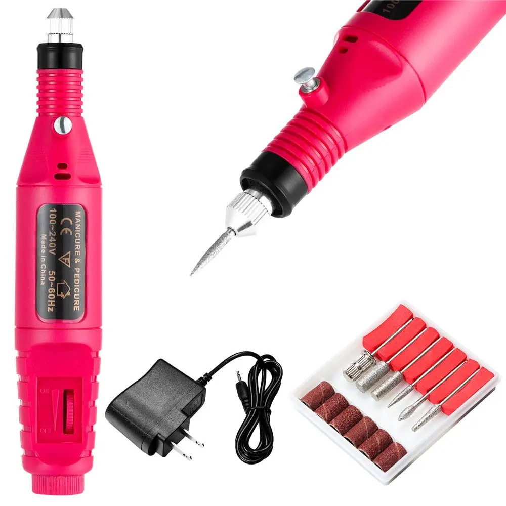 Фрезер для маникюра и педикюра, электрическая дрель для ногтей, набор для нейл-арта, инструменты для ухода за ногтями 
Фрезер для маникюра и педикюра, электрическая дрель для ногтей, набор для нейл-арта, инструменты для ухода за ногтями