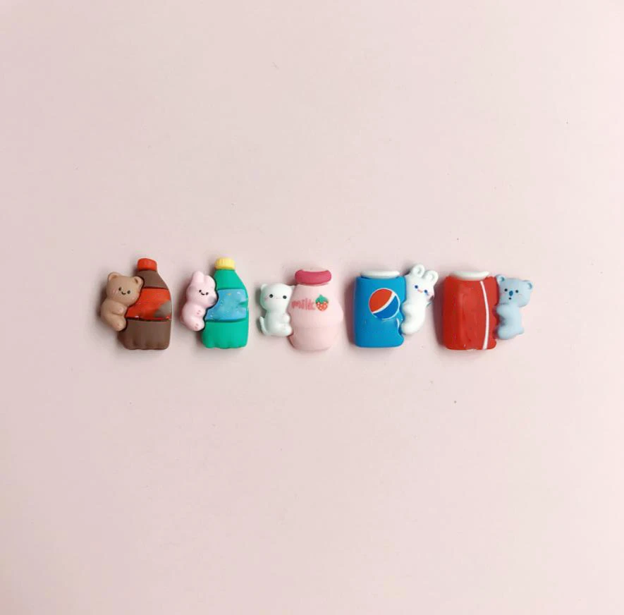 Resin Kawaii Cute Cuddle Beverage Animal DIY Flatback Scrapbooking Figurine For Ornaments Accessories Handmade Paste
Resin Kawaii Cute Cuddle Beverage Animal DIY Flatback Scrapbooking Figurine For Ornaments Accessories Handmade Paste