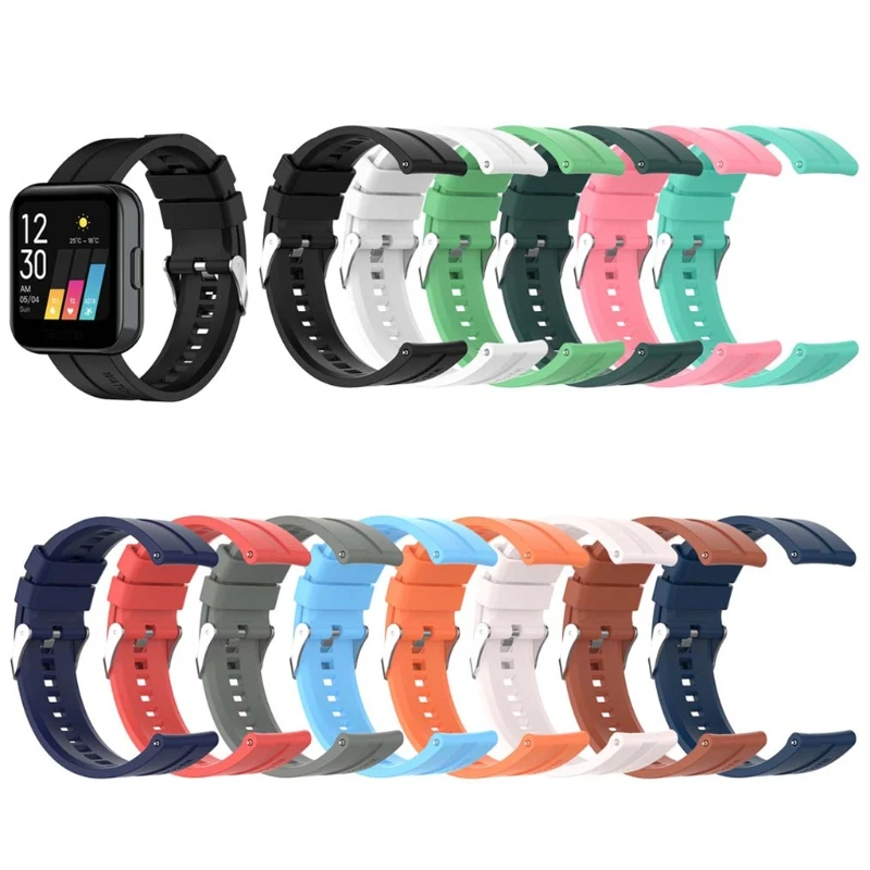 20mm Universal watchband For Realme Watch Silicone Strap Bracelet For Watch GT2 Sport Wristband
20mm Universal watchband For Realme Watch Silicone Strap Bracelet For Watch GT2 Sport Wristband