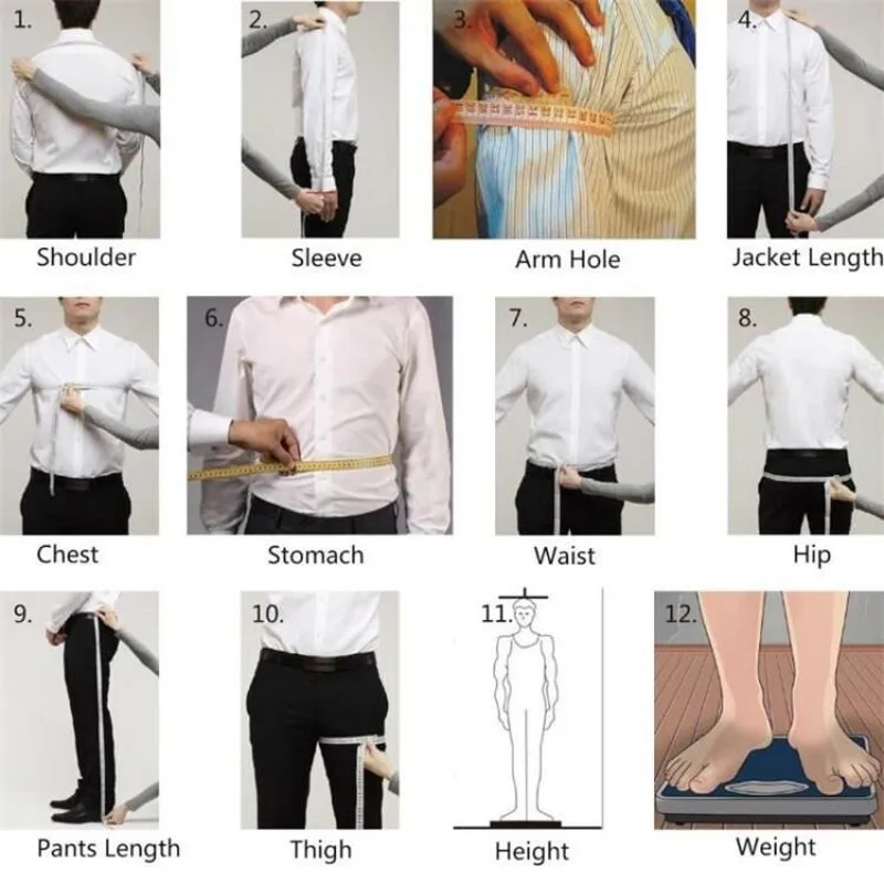 Double Breasted Groomsmen SHawl Lapel Groom Tuxedos Ivory and Black Men Suits Wedding/Prom Best Man ( Jacket + Pants Tie ) Z99 | Мужская