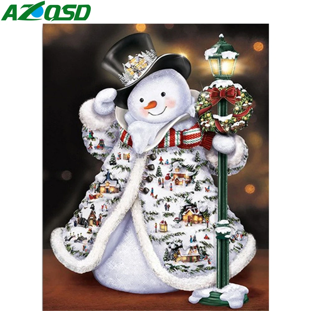 AZQSD DIY Diamond Painting Snowman Picture Of Rhinestones Diamond Embroidery Sale Winter 5D Full Square Drill Home Decor
AZQSD DIY Diamond Painting Snowman Picture Of Rhinestones Diamond Embroidery Sale Winter 5D Full Square Drill Home Decor