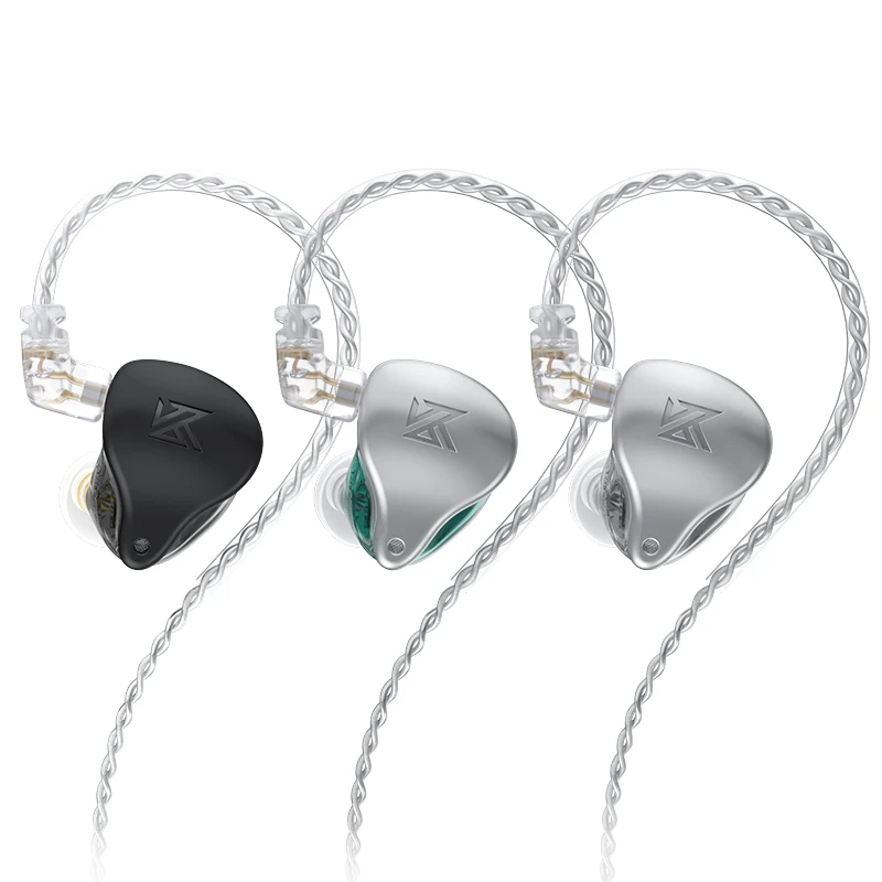 

KZ AST Earphones 24 BA Units HIFI Bass In Ear Monitor balanced armature Noise Cancelling Earbuds Sport For ZSX ZAX ASX ZS10PRO