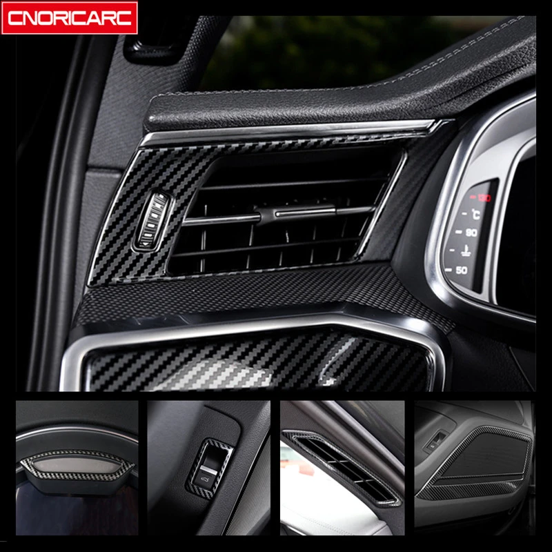 Stainless Steel Air Conditioner Vents Cover Trim For Audi A6 C8 2019 Carbon Fiber Color Door Audio Speaker Frame Decoration
Stainless Steel Air Conditioner Vents Cover Trim For Audi A6 C8 2019 Carbon Fiber Color Door Audio Speaker Frame Decoration