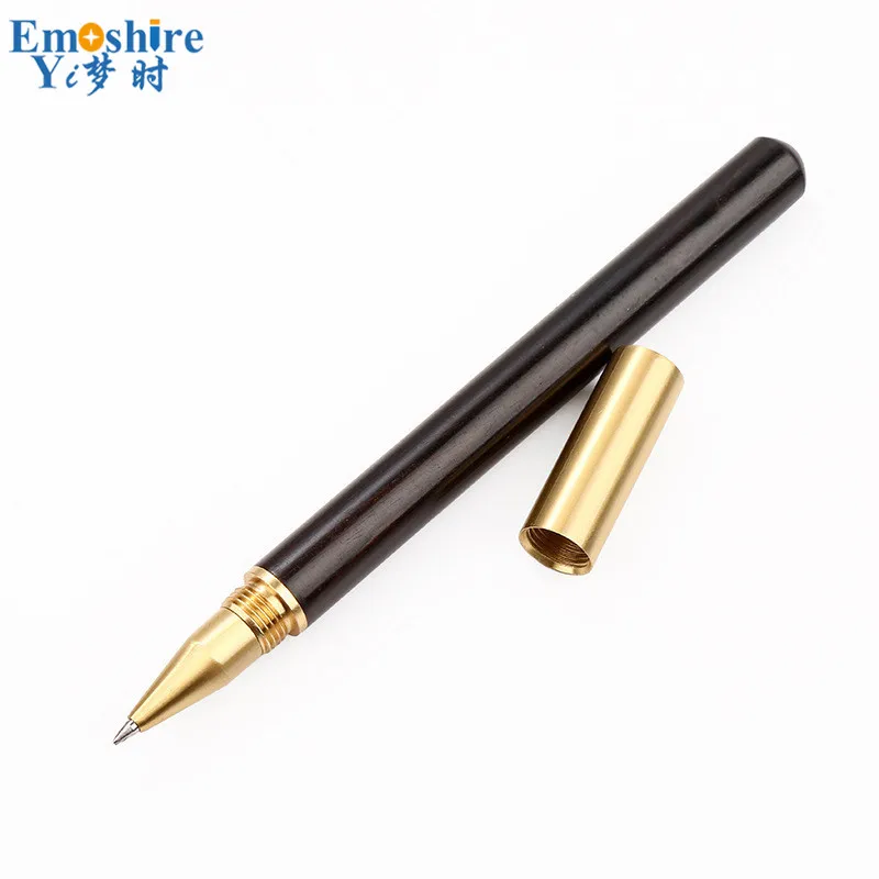 Manufacturers Natural Solid Wood Ebony Brass Creative Redwood Ball Pen Carbon Gel Pen Metal Brass Ballpoint Pen for Wedding P871
Manufacturers Natural Solid Wood Ebony Brass Creative Redwood Ball Pen Carbon Gel Pen Metal Brass Ballpoint Pen for Wedding P871