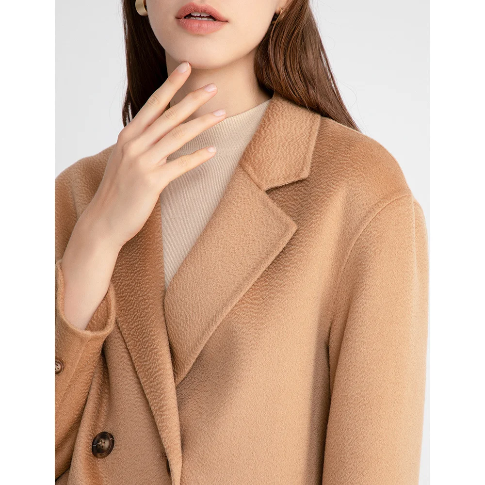 Rongtaishui corrugated high-end double-sided cashmere coat women's 2021 autumn and winter new short small wool coat
Rongtaishui corrugated high-end double-sided cashmere coat women's 2021 autumn and winter new short small wool coat