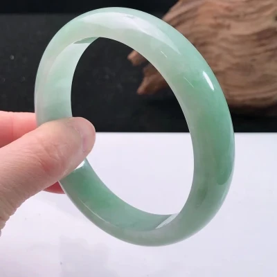 Zheru Jewelry Natural Burmese Jade Light 54-64mm Bracelet Elegant Princess Jewelry For Mom For Girlfriend 
Zheru Jewelry Natural Burmese Jade Light 54-64mm Bracelet Elegant Princess Jewelry For Mom For Girlfriend