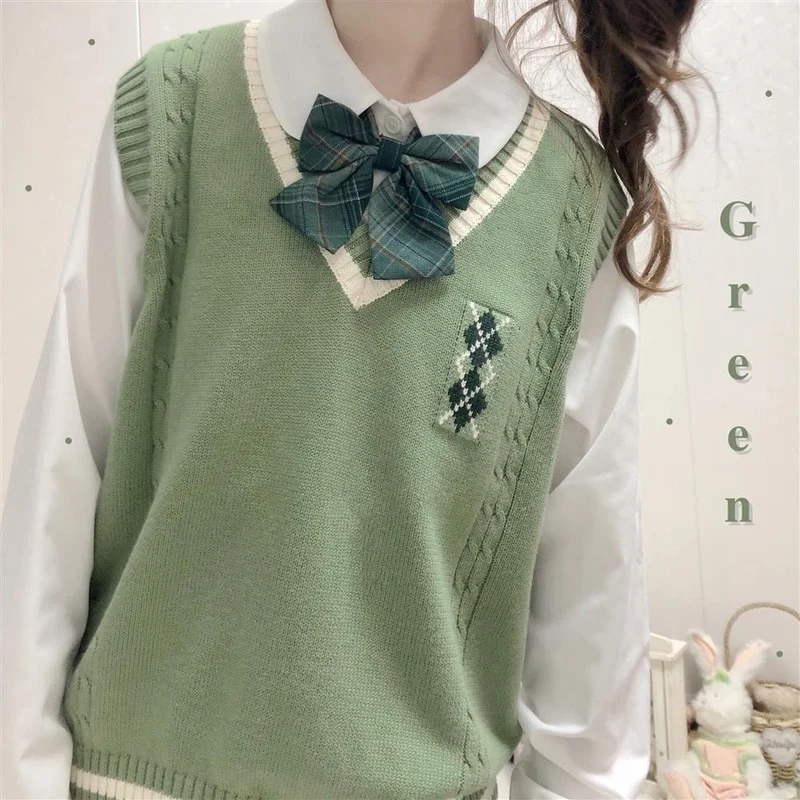 Sweater Vest Women Spring Patchwork Retro Loose Simple Preppy Style Sleeveless Knitted Sweaters Female Daily Students Ulzzang
Sweater Vest Women Spring Patchwork Retro Loose Simple Preppy Style Sleeveless Knitted Sweaters Female Daily Students Ulzzang