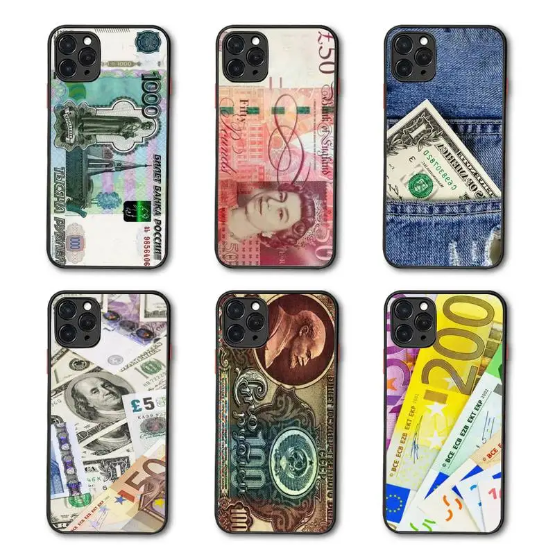 money cash dollar Ruble Phone Case Matte Transparent for iPhone 7 8 11 12 s mini pro X XS XR MAX Plus coque
money cash dollar Ruble Phone Case Matte Transparent for iPhone 7 8 11 12 s mini pro X XS XR MAX Plus coque