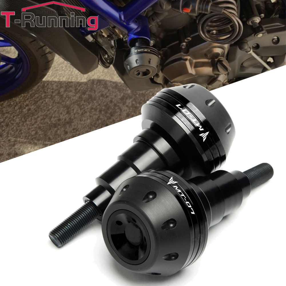 Слайдеры рамы мотоцикла для Yamaha MT07 2020 MT 07 2015 2019 аварийные колодки защита от