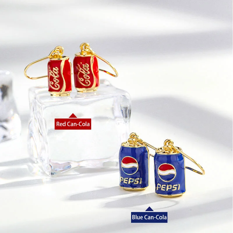 2021 New Trend 925 Silver Ear Hook Creative Fun Cola Pop Cans Earrings Personality Interesting Fashion Earrings Girls Women
2021 New Trend 925 Silver Ear Hook Creative Fun Cola Pop Cans Earrings Personality Interesting Fashion Earrings Girls Women