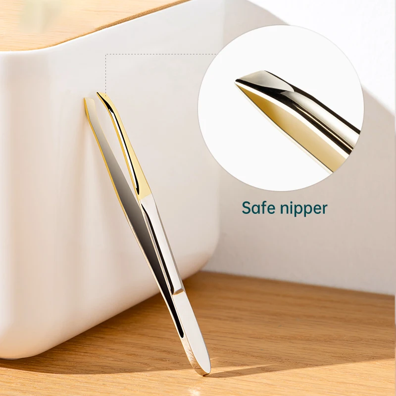 LLANO Eyebrow Tweezers Professional Gradient Color Stainless Steel High Safety Excellent Closure Epilator For Women
LLANO Eyebrow Tweezers Professional Gradient Color Stainless Steel High Safety Excellent Closure Epilator For Women