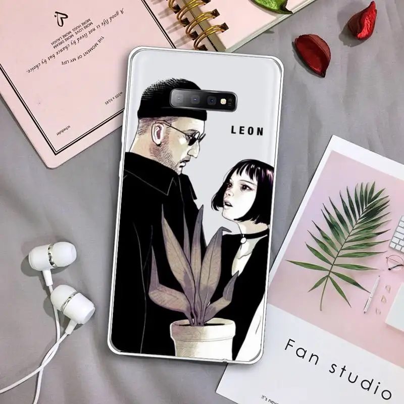 Leon Matilda Natalie Portman Movie Phone Case Transparent For Samsung Galaxy S A 5 7 8 9 2015 20 edge plus 10 e lite 2019
Leon Matilda Natalie Portman Movie Phone Case Transparent For Samsung Galaxy S A 5 7 8 9 2015 20 edge plus 10 e lite 2019