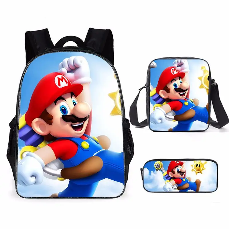 Школьный ранец Pikurb Super Marioes, дорожный рюкзак, сумка на плечо, чехол-карандаш из трех частей, подарок для детей и студентов
Школьный ранец Pikurb Super Marioes, дорожный рюкзак, сумка на плечо, чехол-карандаш из трех частей, подарок для детей и студентов