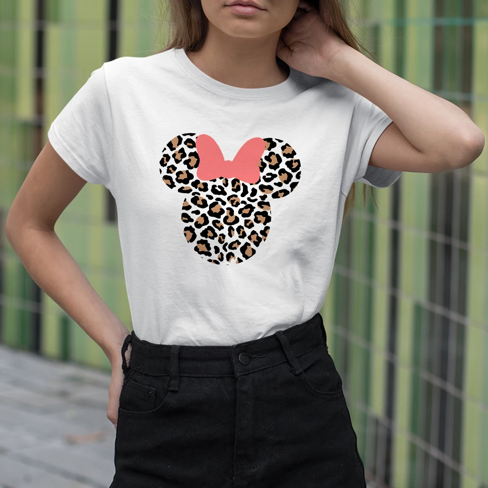 Minnie Mouse Leopard Cute T Shirts for Girls Can Do Anything 2021 New Ulzzang Fashion European Disney Hipster Wholesale Tshirt
Minnie Mouse Leopard Cute T Shirts for Girls Can Do Anything 2021 New Ulzzang Fashion European Disney Hipster Wholesale Tshirt
