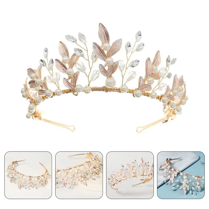 1pc Vintage Crystal Bride Headpiece Wedding Crown Hair Headdress Hair Decoration
1pc Vintage Crystal Bride Headpiece Wedding Crown Hair Headdress Hair Decoration
