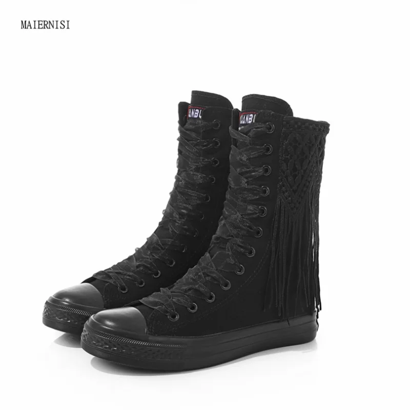 2021 High Quality New Women's Canvas Women's Boots Short Beaded Tassel Flats Embroidery Lace-up Zipper Comfortable Sneakers
2021 High Quality New Women's Canvas Women's Boots Short Beaded Tassel Flats Embroidery Lace-up Zipper Comfortable Sneakers