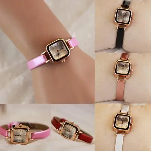 Women's Slim Faux Leather clock Ladies Watch Strap Square Dial Female Analog Quartz Wrist Watch Gift New reloj mujer
Women's Slim Faux Leather clock Ladies Watch Strap Square Dial Female Analog Quartz Wrist Watch Gift New reloj mujer