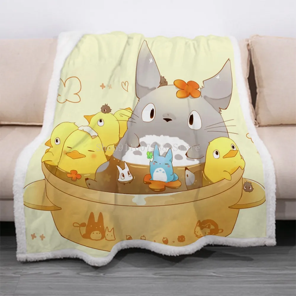 Totoro Blanket Colorful Pom Pom Bedspread Cute Fleece Chair Super Soft Blanket Custom Home Textile Kids Gift Dropshipping
Totoro Blanket Colorful Pom Pom Bedspread Cute Fleece Chair Super Soft Blanket Custom Home Textile Kids Gift Dropshipping