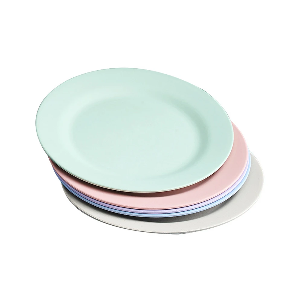 Unbreakable 11 Inch 5pcs Set Wheat Straw Dinner Plates Dinnerware Dishes Set Round Food Plate Saucers Tray
Unbreakable 11 Inch 5pcs Set Wheat Straw Dinner Plates Dinnerware Dishes Set Round Food Plate Saucers Tray