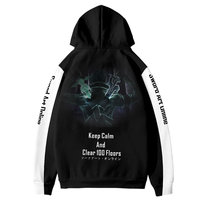 2020 New Arrival Anime SAO Hoodie Sword Art Online 3D Print Hooded Casual Sweatshirt Men Women Fashion Hoodies Pullover
2020 New Arrival Anime SAO Hoodie Sword Art Online 3D Print Hooded Casual Sweatshirt Men Women Fashion Hoodies Pullover