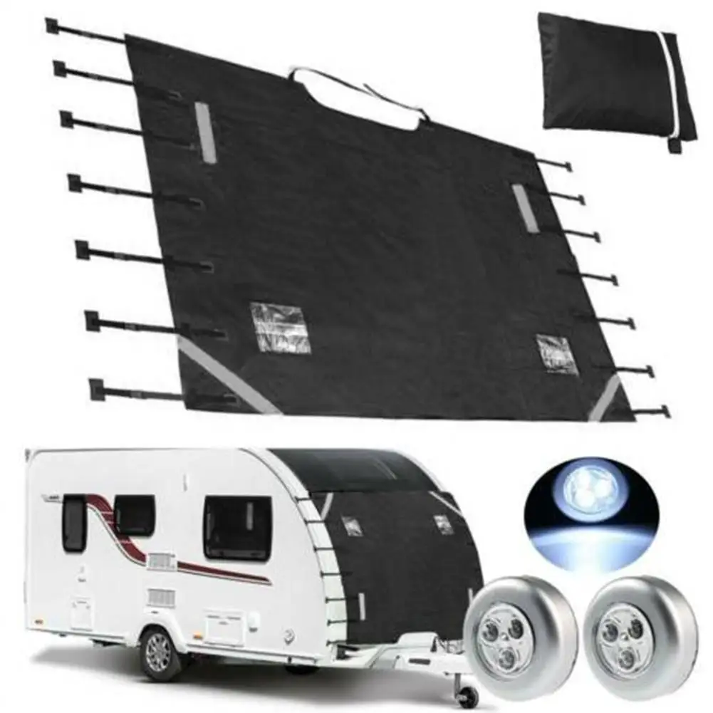 Waterproof RV Trailer Cover RV Outdoor Front Block Front Black Protective Cover Dustproof Auto RV Accessories
Waterproof RV Trailer Cover RV Outdoor Front Block Front Black Protective Cover Dustproof Auto RV Accessories