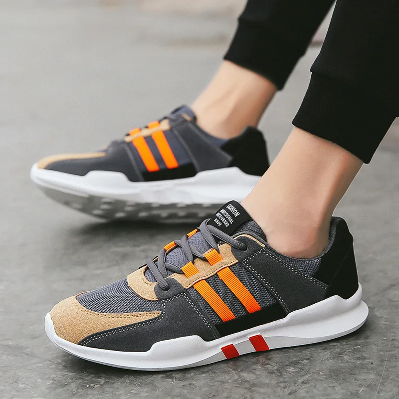 2021 spring new men's low-top casual shoes sports outdoor soft bottom breathable trend all-match men's shoes 
2021 spring new men's low-top casual shoes sports outdoor soft bottom breathable trend all-match men's shoes