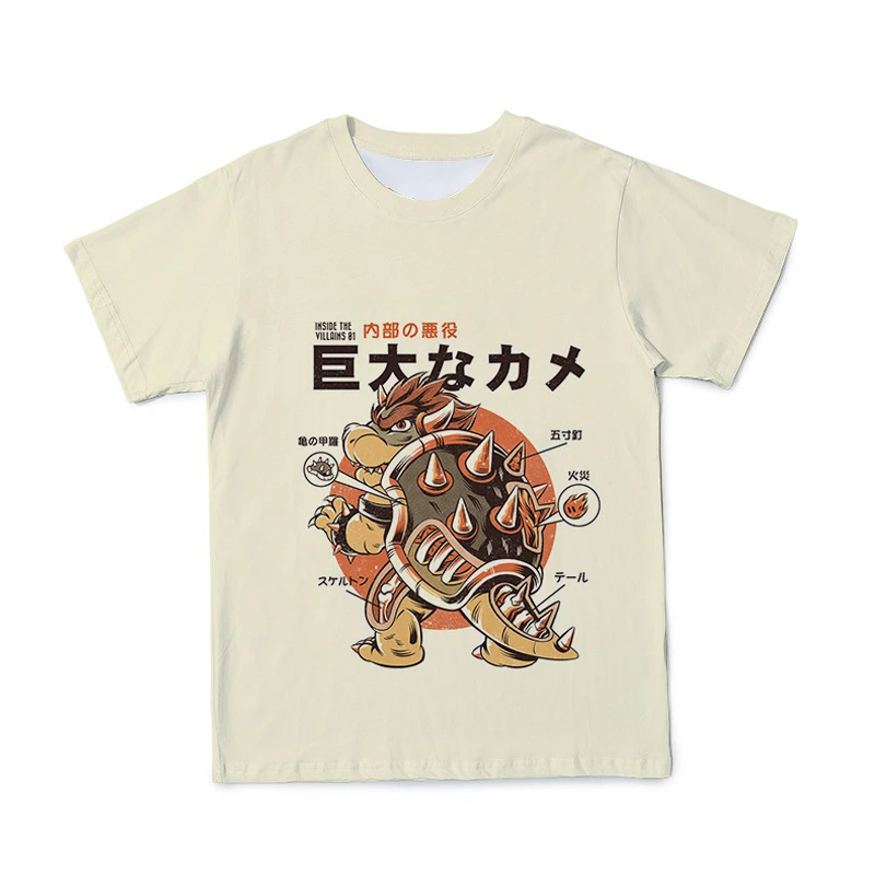 3D Printing Super Mario Series T-shirt Boys And Girls Cartoon Breathable T-shirt High Quality Breathable Casual O-neck T-shirts
3D Printing Super Mario Series T-shirt Boys And Girls Cartoon Breathable T-shirt High Quality Breathable Casual O-neck T-shirts