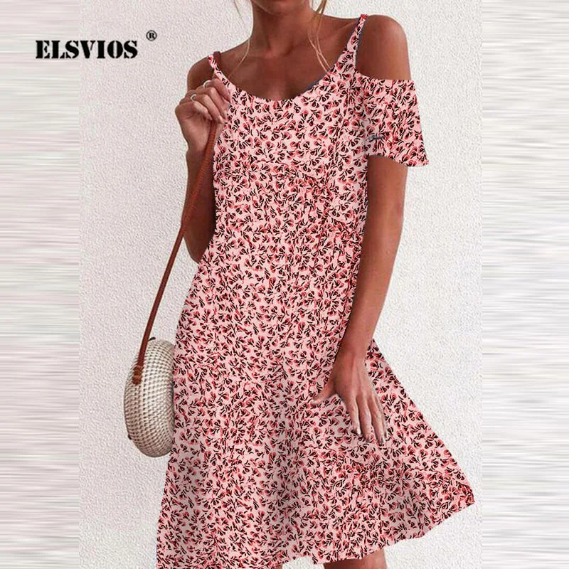 Small Floral Printing Loose Strapless Dress Women's Round Neck Short Sleeve Streetwear Summer Breathable Chiffon Sweet Mid Dress
Small Floral Printing Loose Strapless Dress Women's Round Neck Short Sleeve Streetwear Summer Breathable Chiffon Sweet Mid Dress