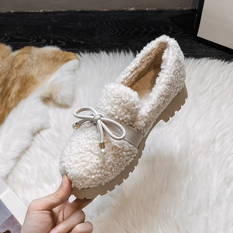 Женские Меховые Туфли на толстой подошве, модные лоферы на плоской подошве, Брендовая женская обувь больших размеров 41-43, для осени и зимы, ...
Женские Меховые Туфли на толстой подошве, модные лоферы на плоской подошве, Брендовая женская обувь больших размеров 41-43, для осени и зимы, ...